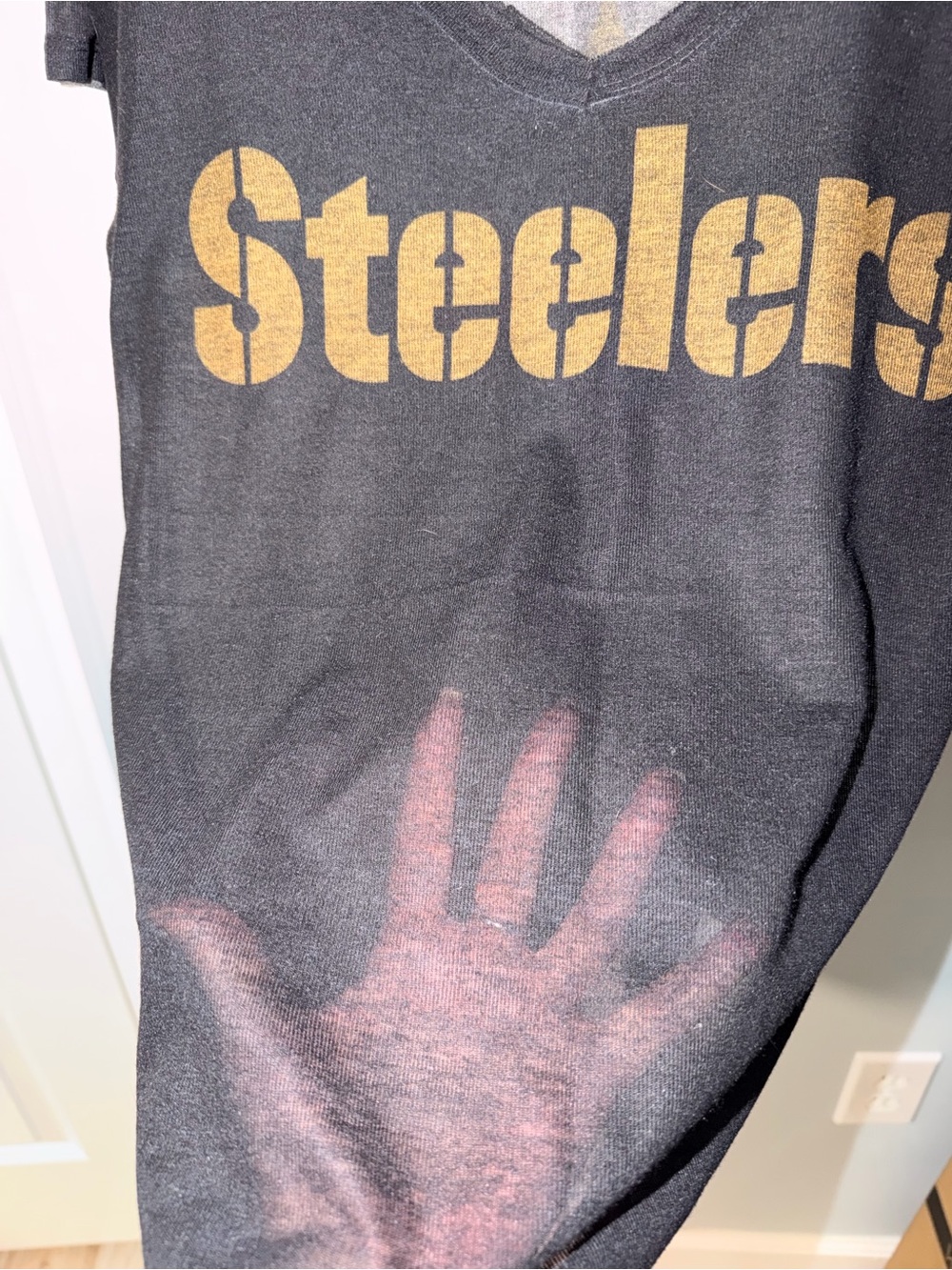 Pittsburgh Steelers t-shirt size large - like new condition - Picture 3 of 7